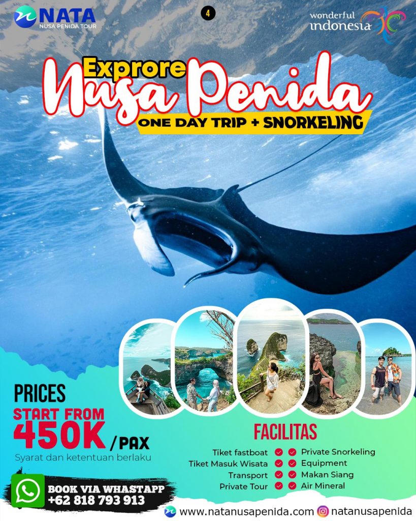 Promo Paket Tour Nusa Penida Dengan Harga Special Dari K Org